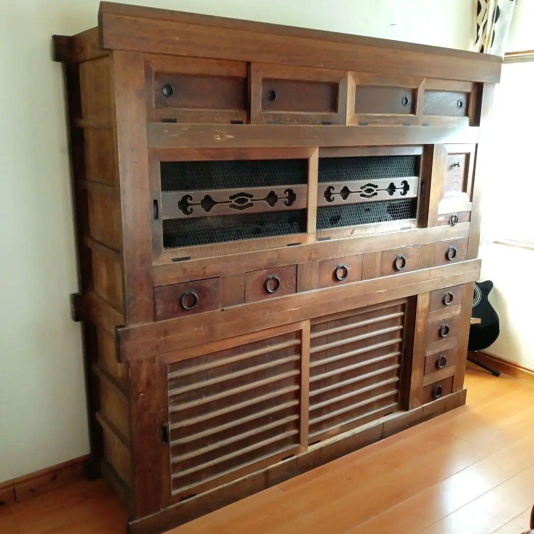 六尺 近江水屋箪笥｜収納力あり｜古家具