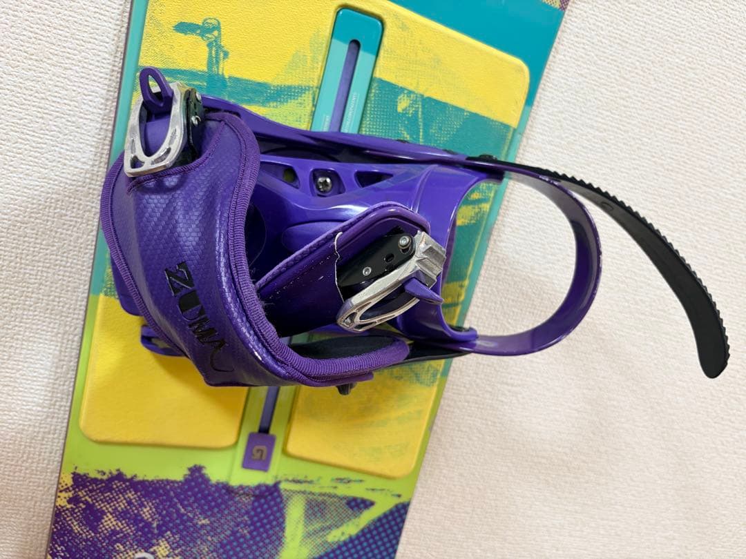 BURTON SOCIALiTe 142 スノーボード3点セットカバー、コード付