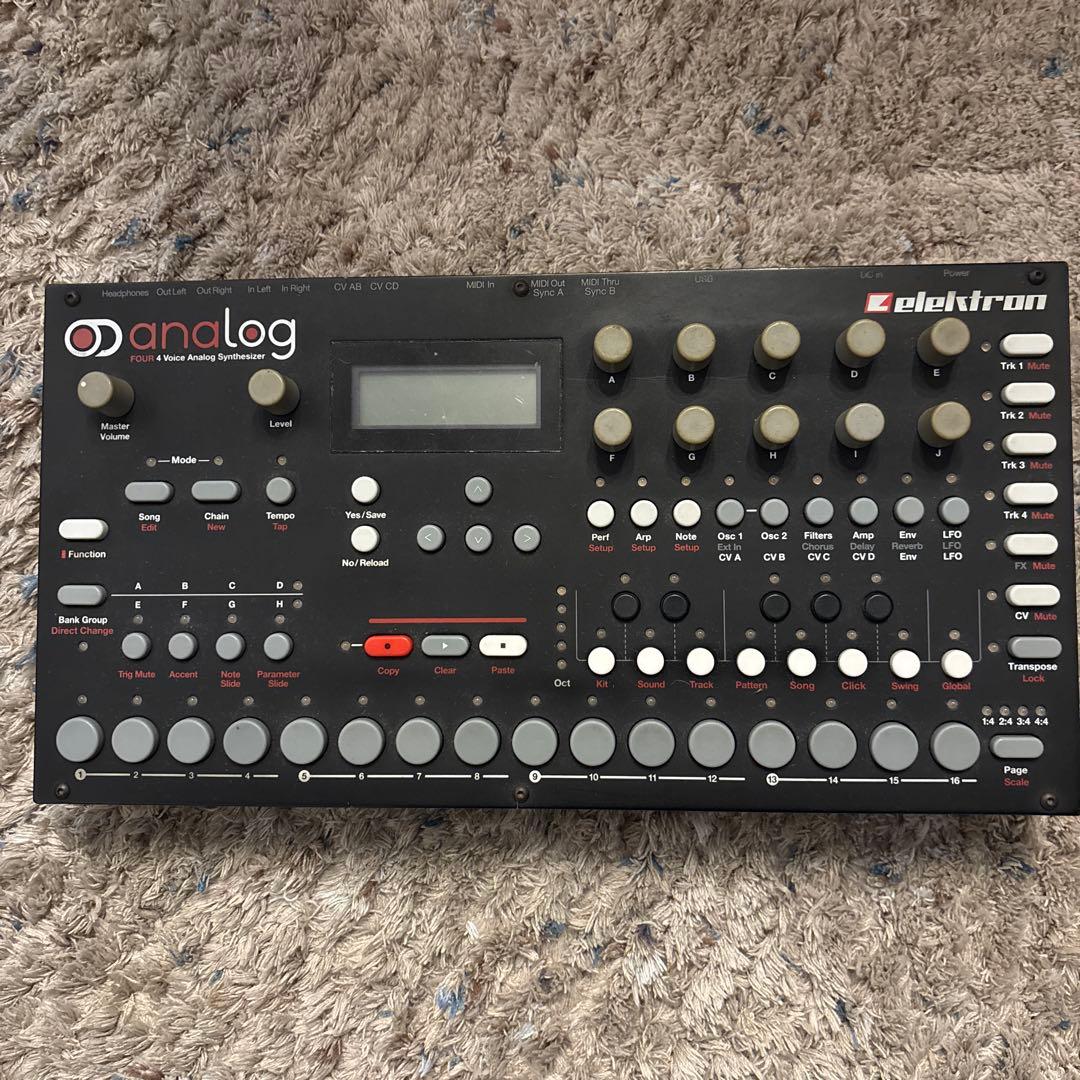 Elektron analog Four シンセサイザー 本体