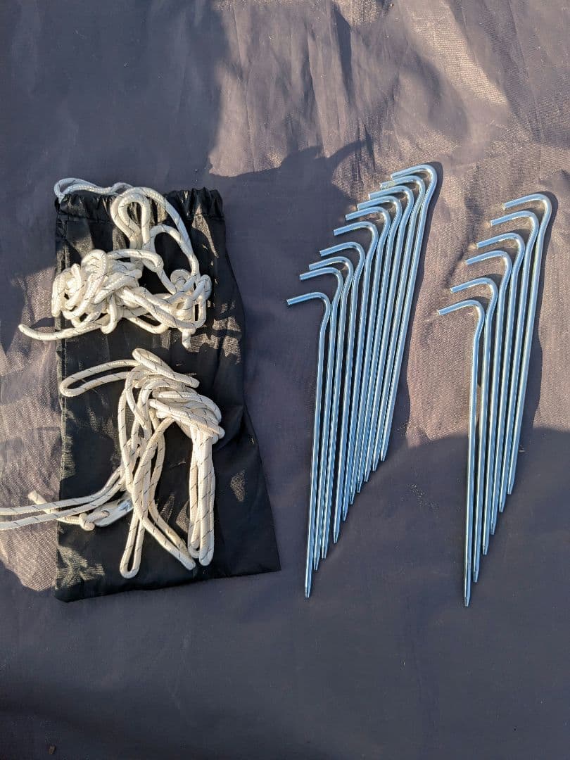 WAQ(ワック)　alpha TC　アルファTC　未使用二股ポール付き　テント