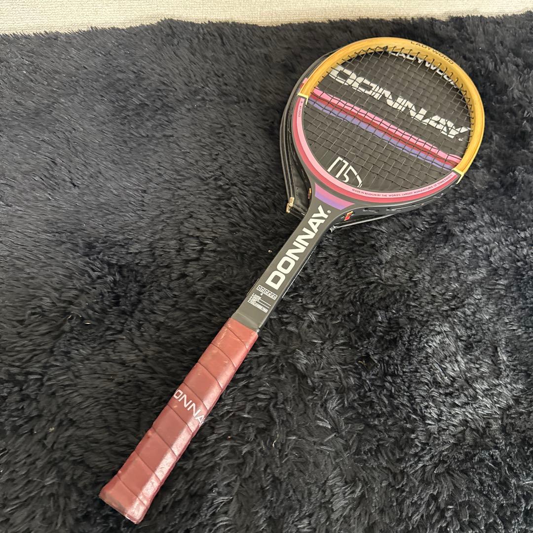 DONNAY LADYWOOD ドネーレディーウッド テニスラケット ケース付属