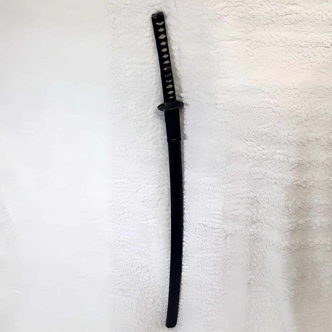 希少日本刀 黒い鞘 模造刀 アンティーク レトロ 昭和レトロ 鬼滅 日輪刀