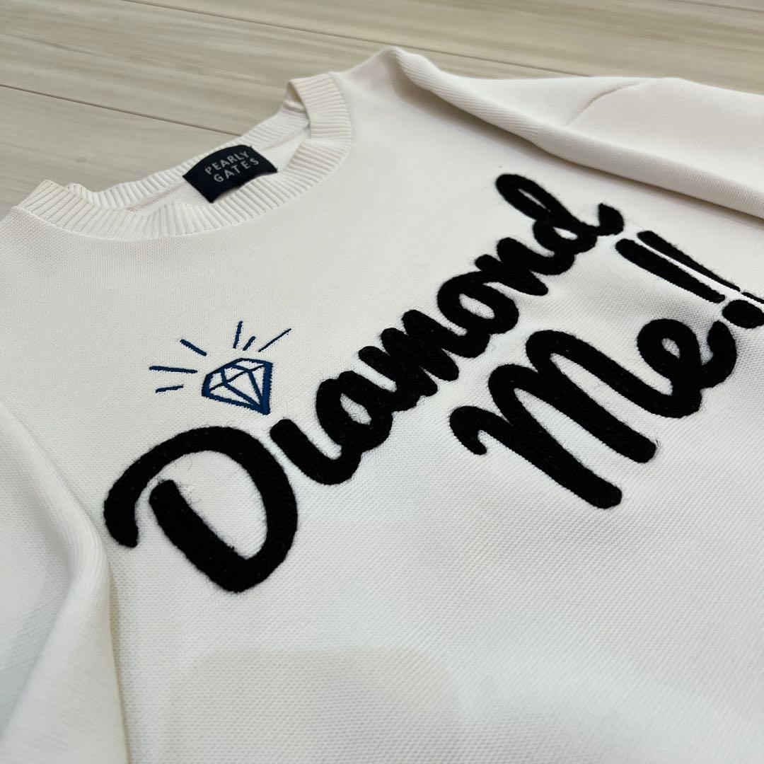 準新作　半額以下　パーリーゲイツ　ツアー仕様　ザックリニット　サイズ0