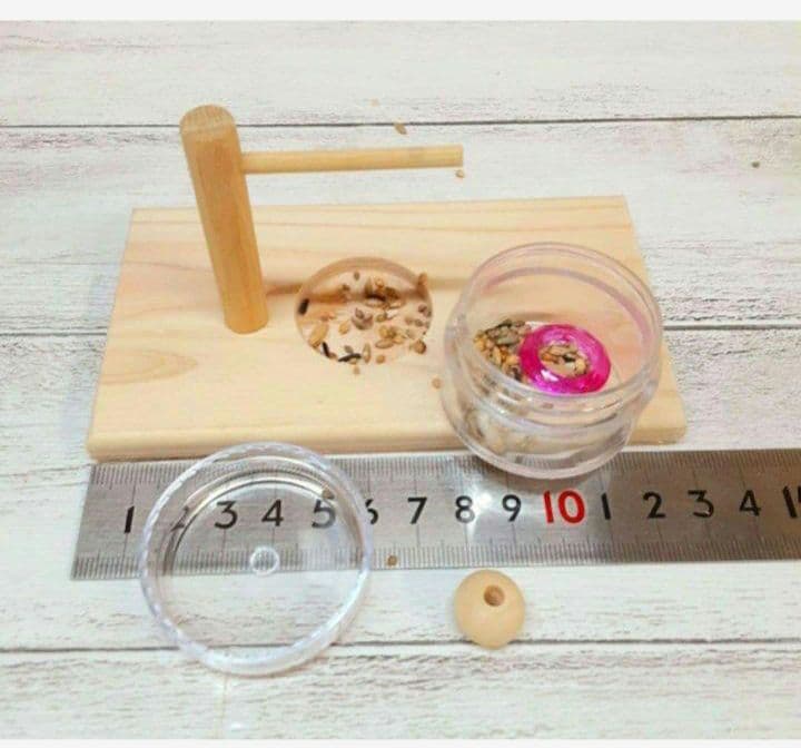 D20　⭐　ミラーボードとフォージングトイセット(大)⭐　インコ　バードトイ