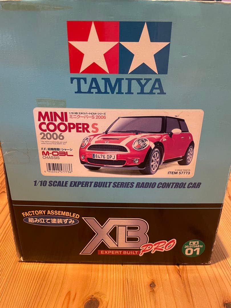 未開封　ミニクーパーs 2006　タミヤ XB 電動RC Mシャーシ　M-03L