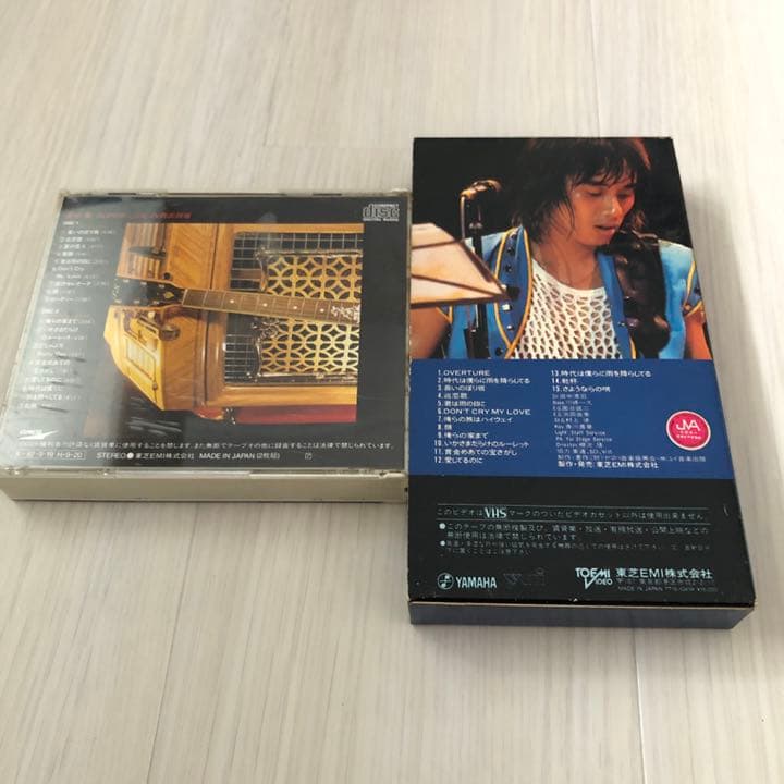 長渕剛　西武球場　VHS  CD 歌詞カード有り