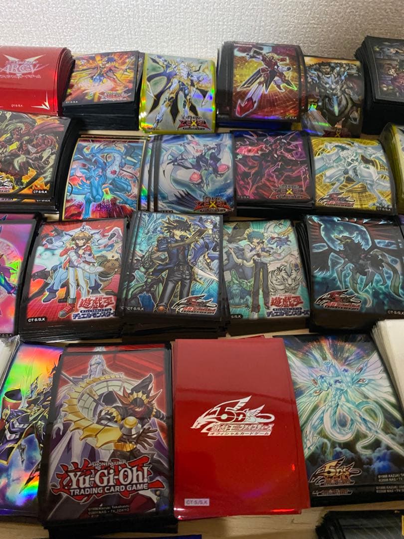 遊戯王　スリーブ　大量まとめ　5ds ゼアル　アークファイブ