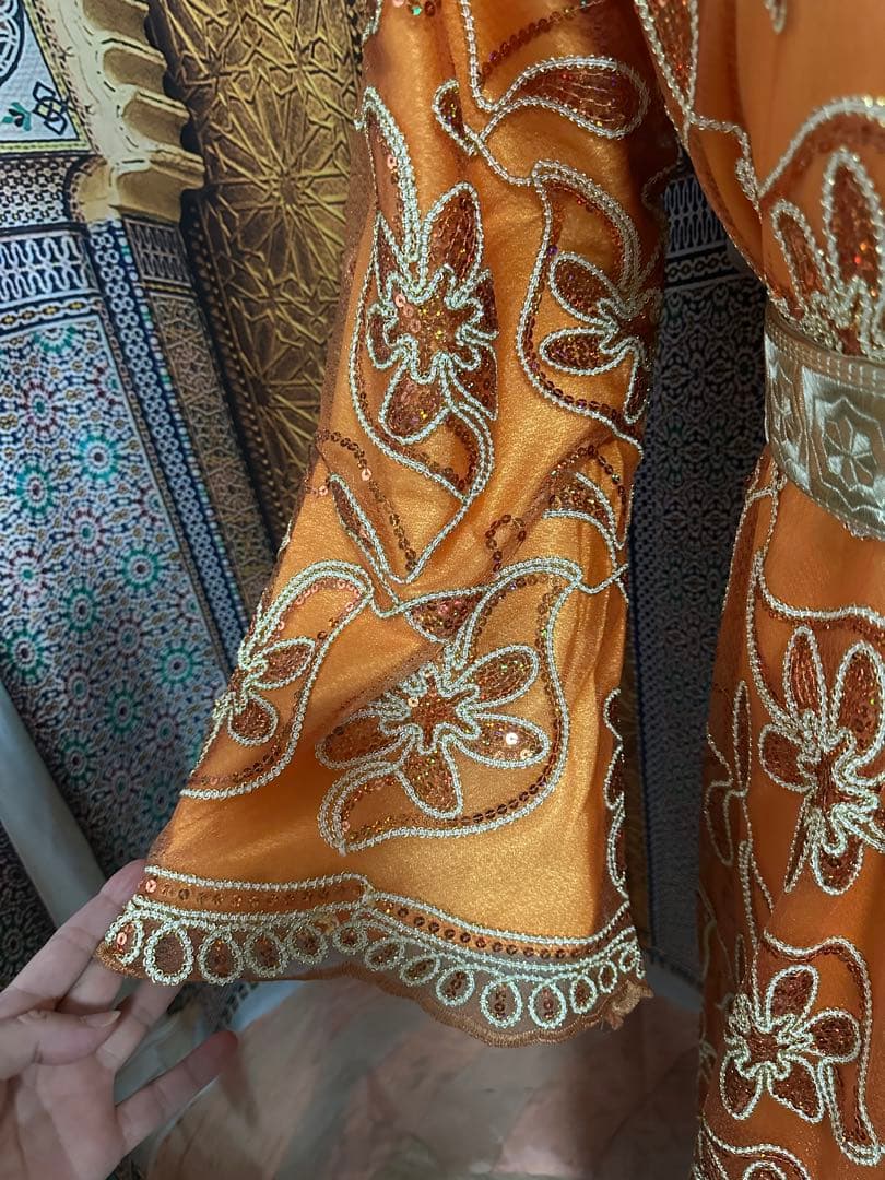 モロッコカフタン値下げしました。