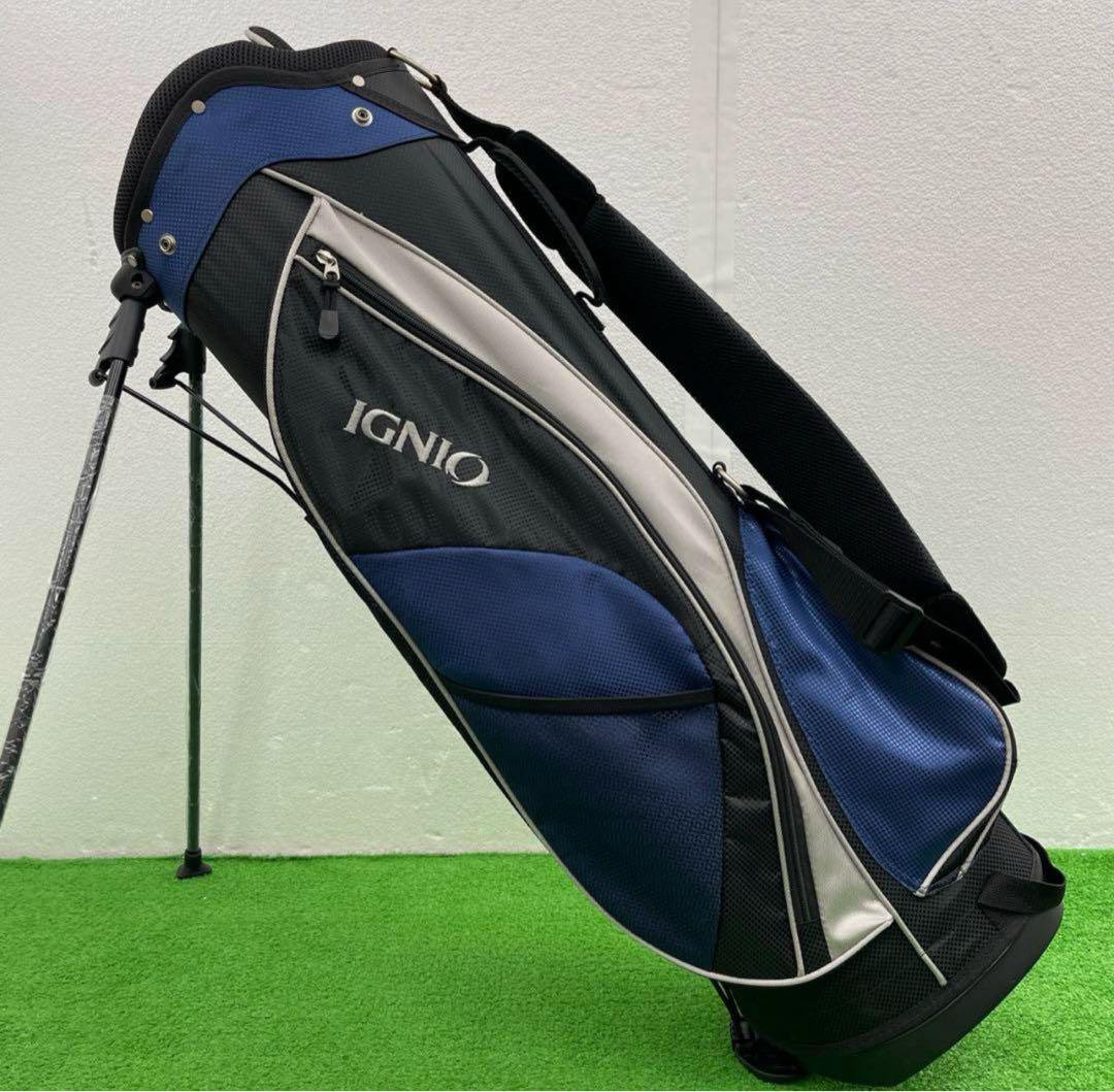 イグニオ IGNIO ゴルフバッグ 9インチ 中古品 男性用