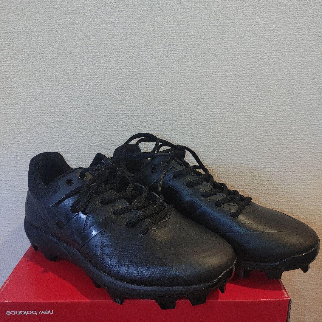 ニューバランス　野球　スパイク ポイント　26.0センチ　ブラック 高校野球対応