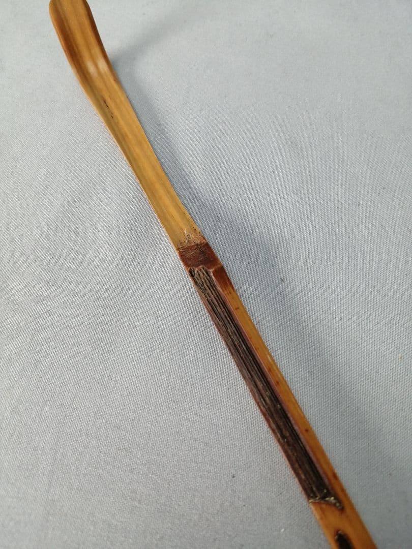 【茶道具】前大徳寺海蔵寺　方谷宗和箱書 茶杓『福寿』茶杓162