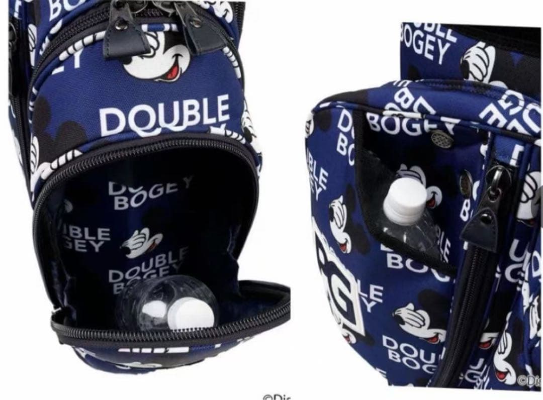 新品正規品 パーリーゲイツ ミッキーマウス コラボ スタンド キャディバッグ