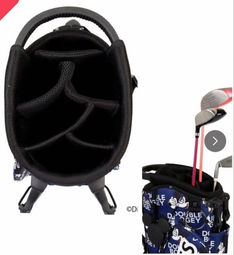 新品正規品 パーリーゲイツ ミッキーマウス コラボ スタンド キャディバッグ