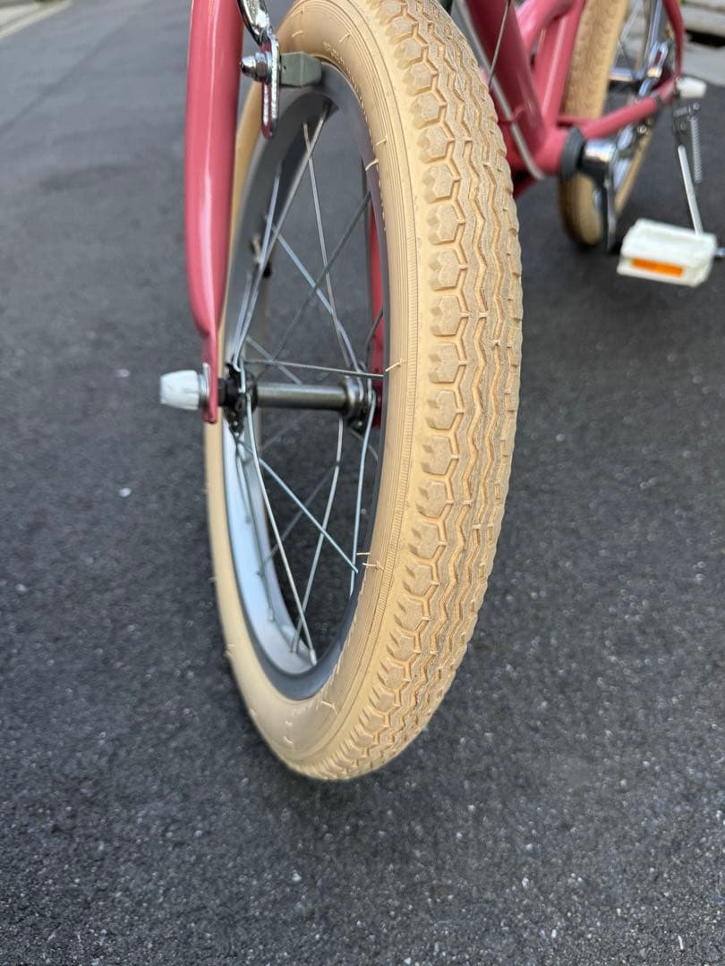 TOKYO BIKE 補助輪付 16インチ ピンク[都内直接引渡可］