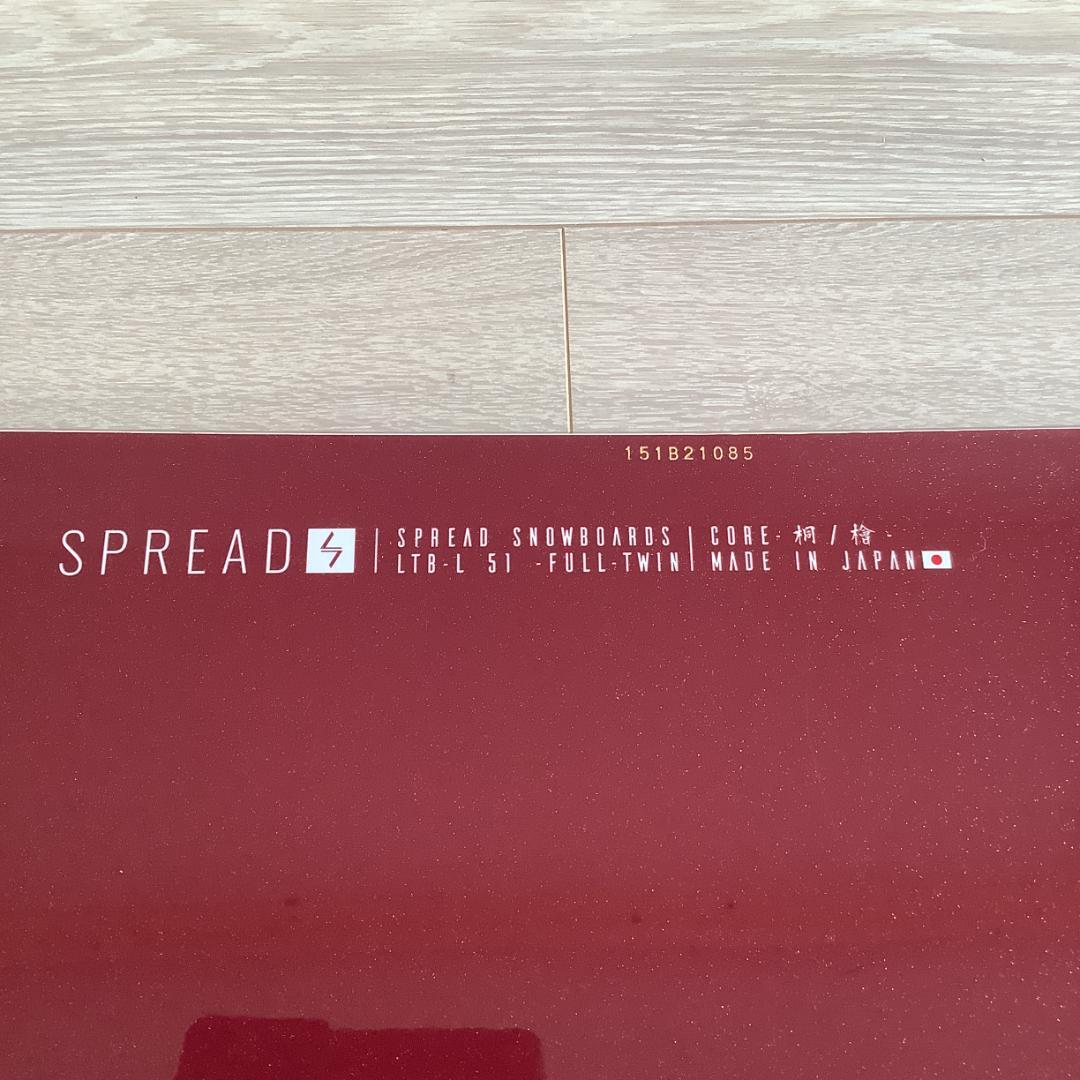 028スプレッドSPREAD LTB-LTD 151スノーボードグラトリメンズ