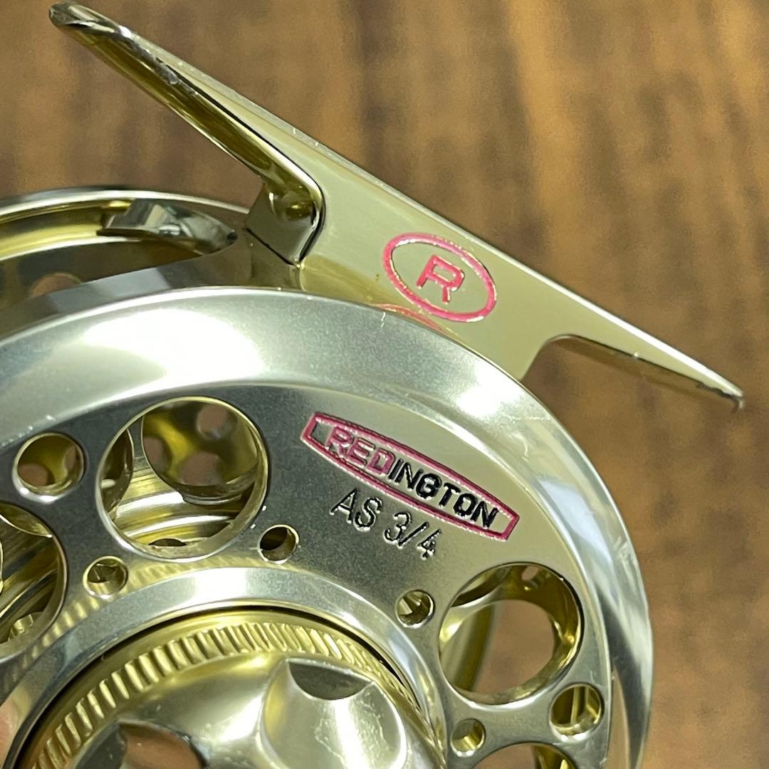 Redington ゴールド フライリール ケース付き#3/4