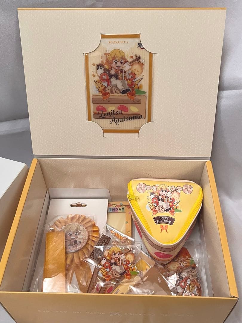 鬼滅の刃 我妻善逸誕生祭2023 お誕生日BOX