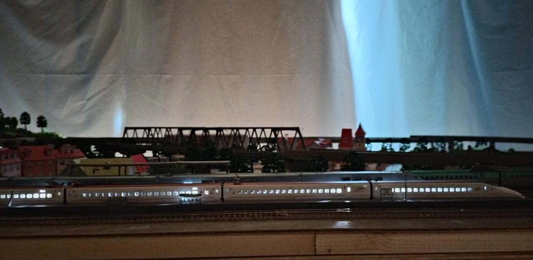 26　Nゲージ 九州新幹線800系つばめ　6両セット　室内灯付　【即購入可】