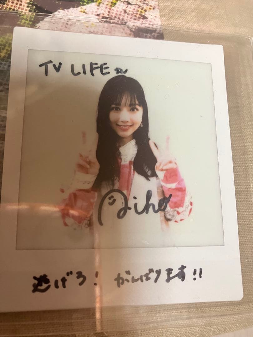 渡邉美穂 サイン チェキ バッグ