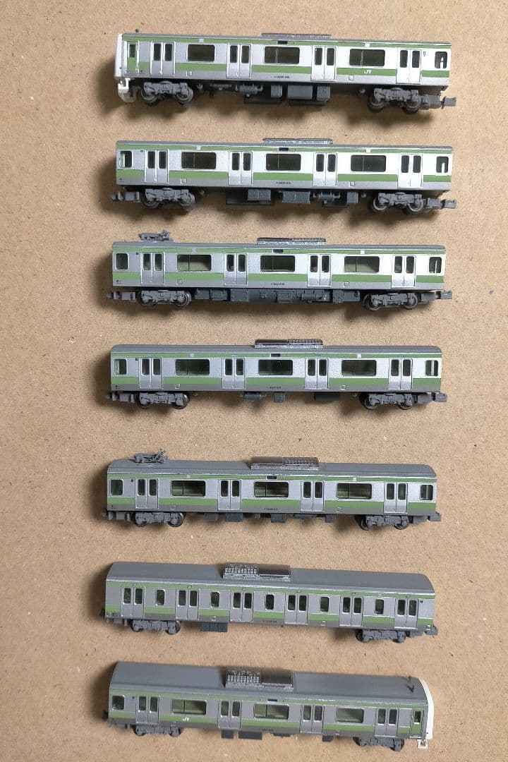 東京マルイPRO Z 通勤形(山手線)7両基本セット　1/220 Zゲージ