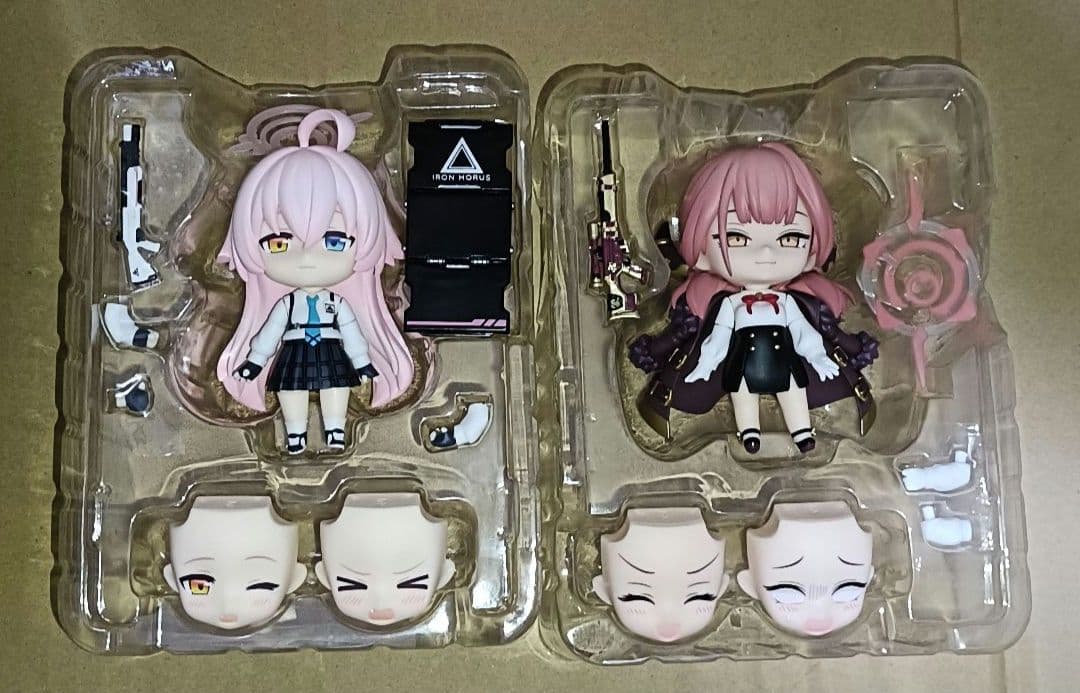 ブルーアーカイブ 小鳥遊ホシノ 陸八魔アル ねんどろいど