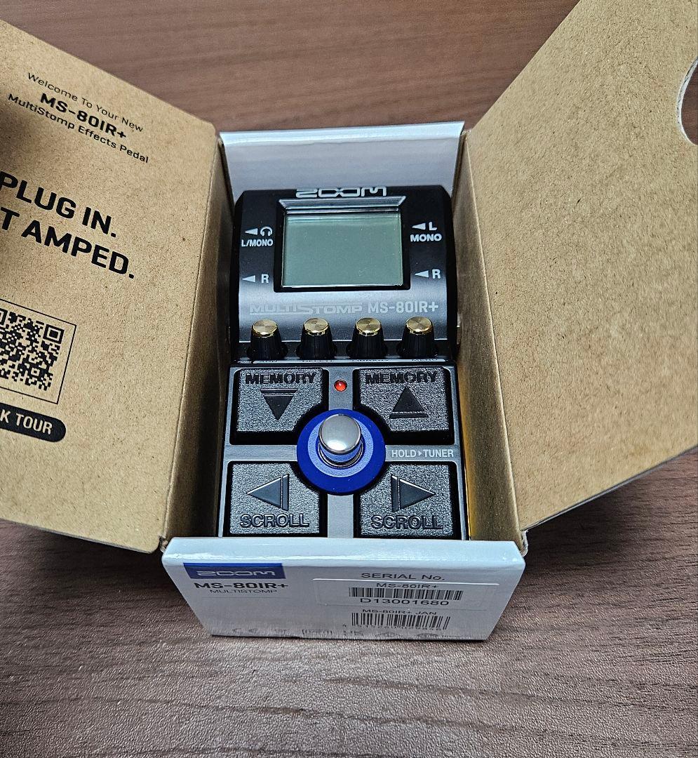 ZOOM MS-80DR+ ギターエフェクター