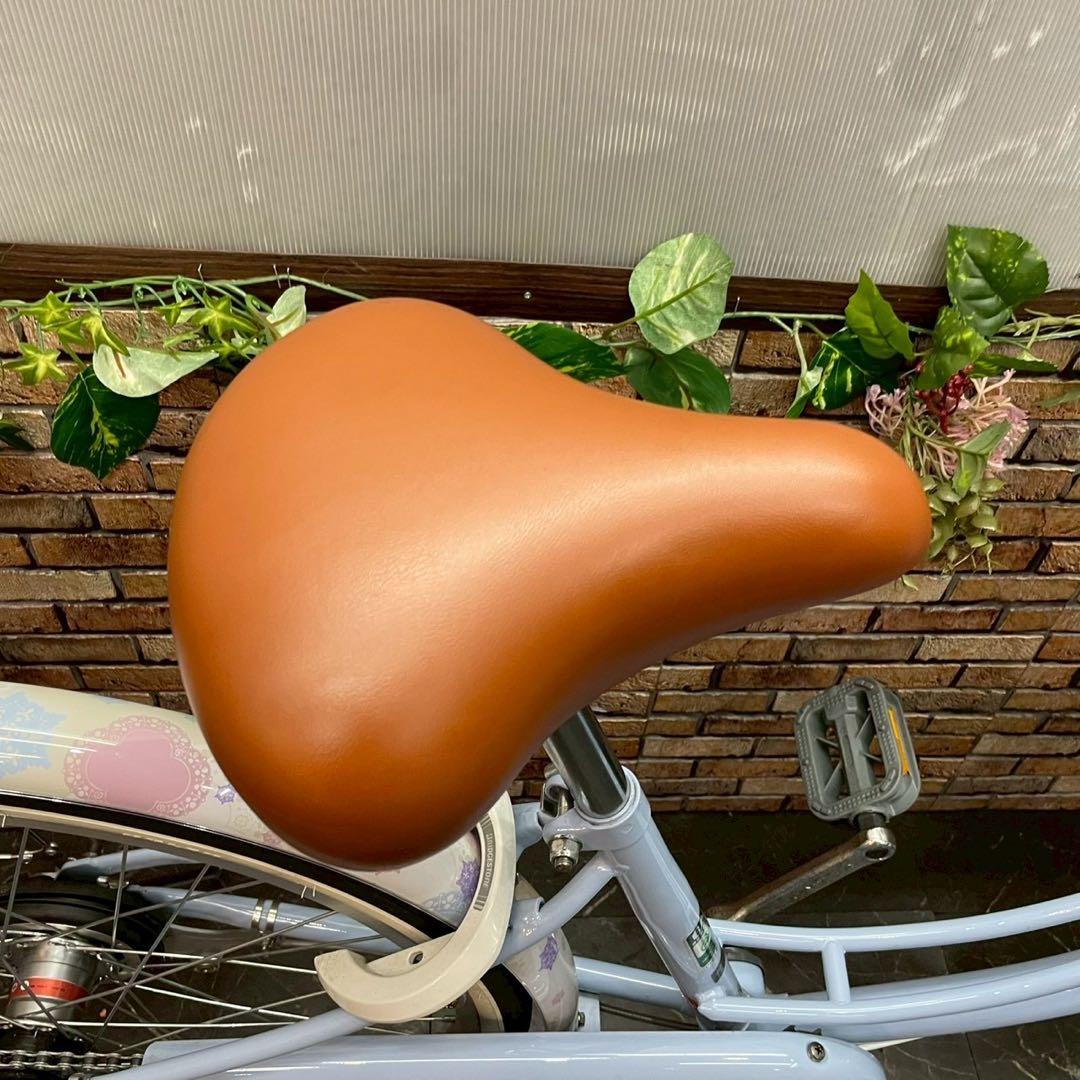 【78】子供用自転車 子供車 ブリヂストン Ricorina 水色 22インチ