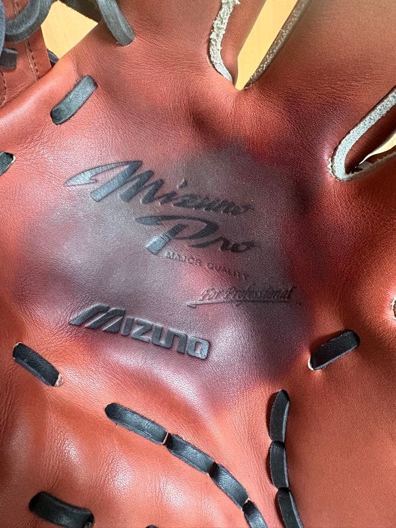 ミズノプロ外野用　硬式グローブ　グローブケース付き