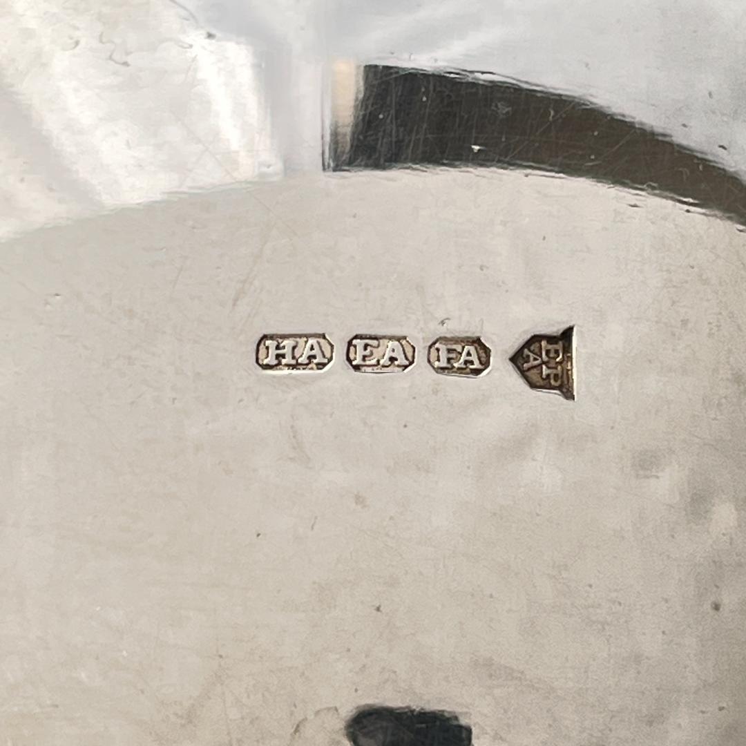 【Atkin Bros】 ビクトリアンのソルトポット / スプーン ペア