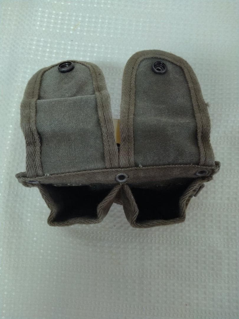 麦*様 自衛隊 M1小銃弾納マガジンポーチ官給品 昭和33年初期型M1ガーランド