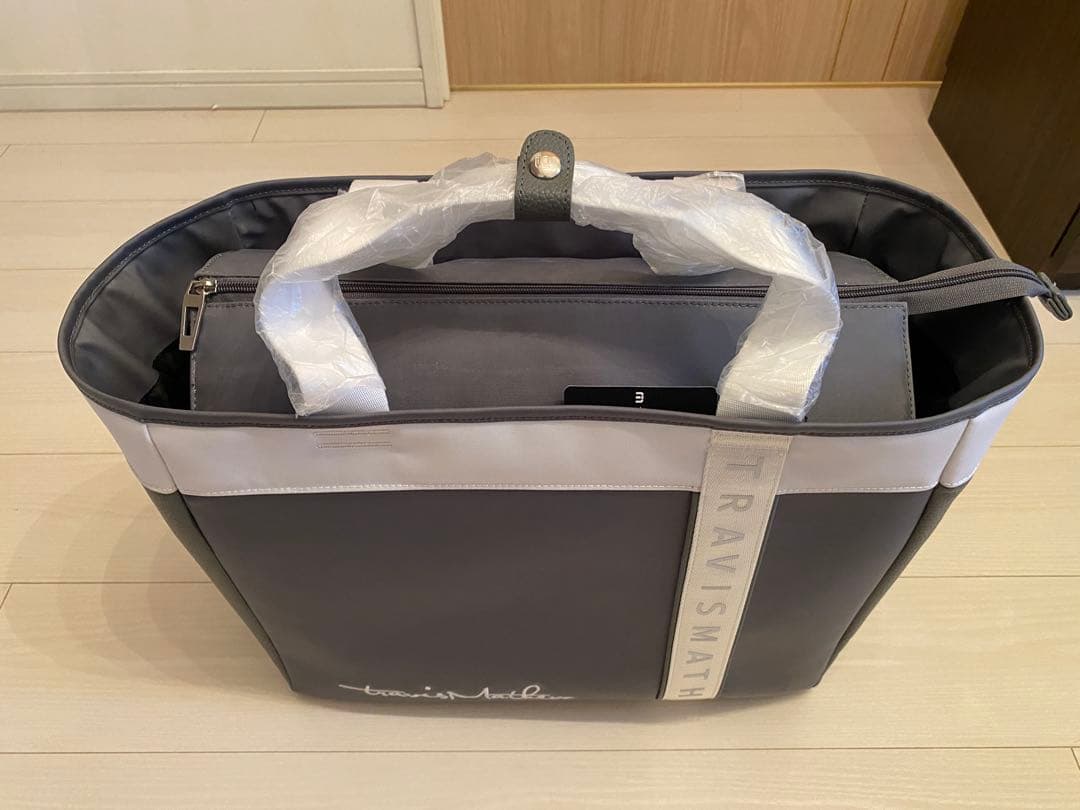 【新品】travisMathew トートバッグ グレー/ホワイト