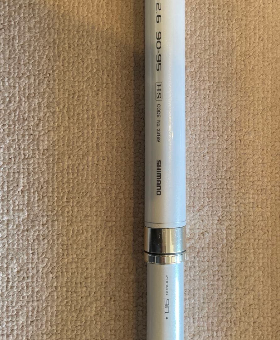 シマノさきがけコンペエディション90-95 替穂付き、訳ありソリッド穂先２本付き