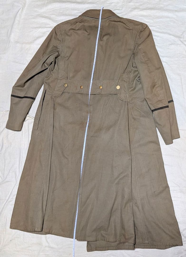 日本軍　陸軍　軍服　軍装　将校　春夏用　外套　コート　当時実物　未使用　美品