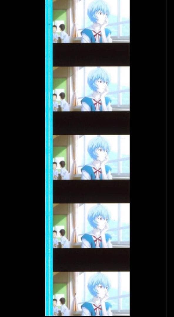 新劇場版　エヴァンゲリオン　上映フィルム　綾波レイ　教室