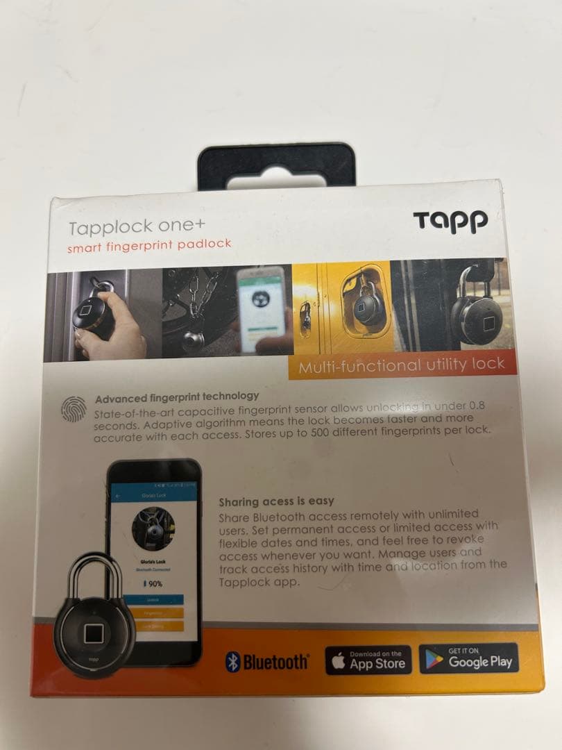 Tapplock one+ Bluetooth 南京錠