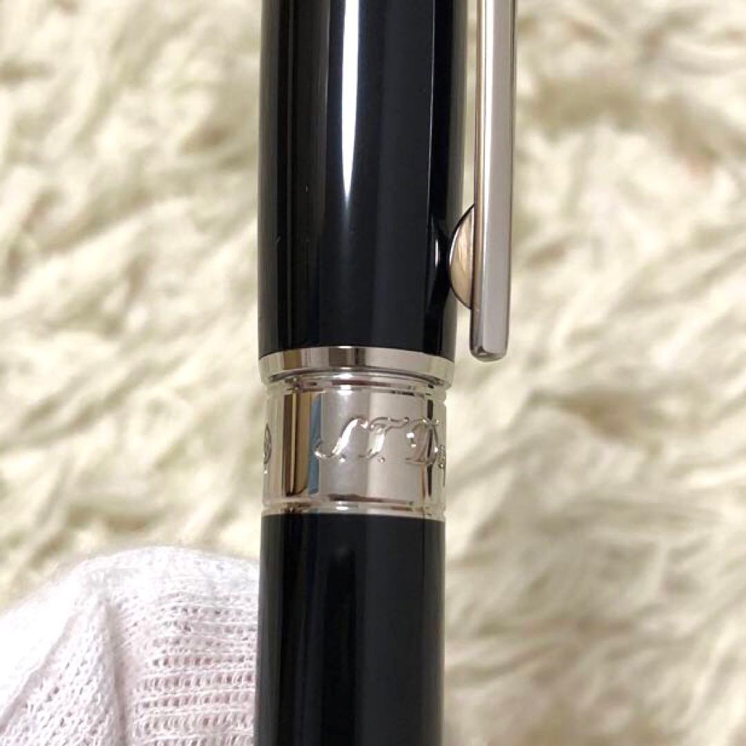 未使用✨デュポン　ボールペン ブラック　シルバー　メンズ