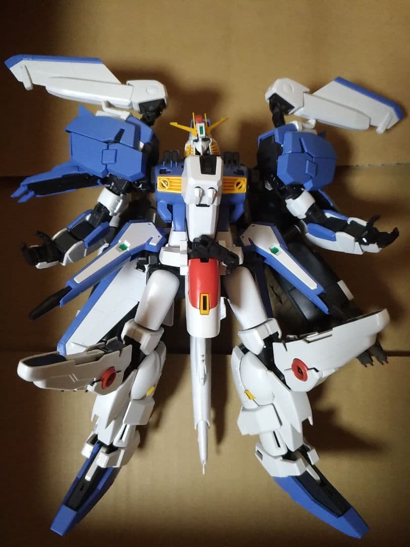 ガンプラ完成品 1/100 MG Ex-Sガンダム リニューアル 専用台座付