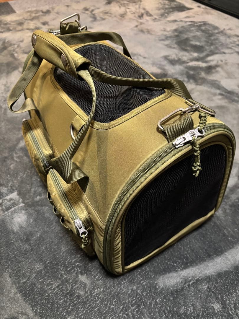 PET PARADISE キルト折畳キャリー 小型犬 約4～8kg 美品