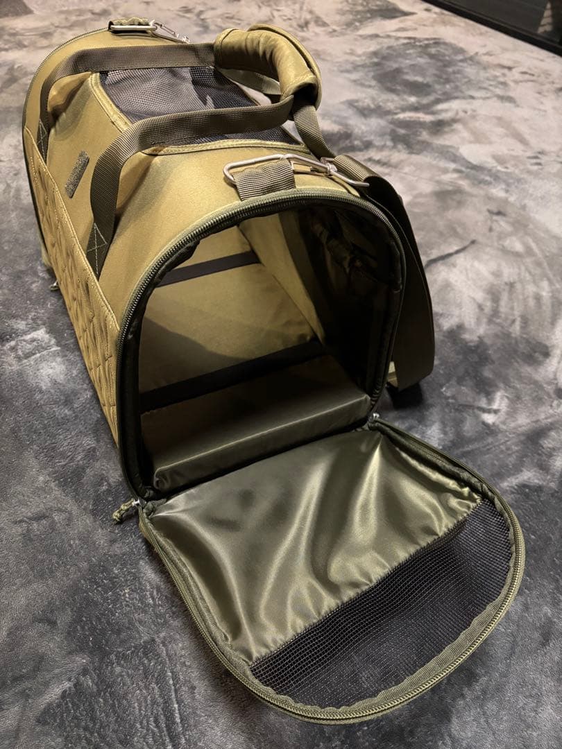 PET PARADISE キルト折畳キャリー 小型犬 約4～8kg 美品