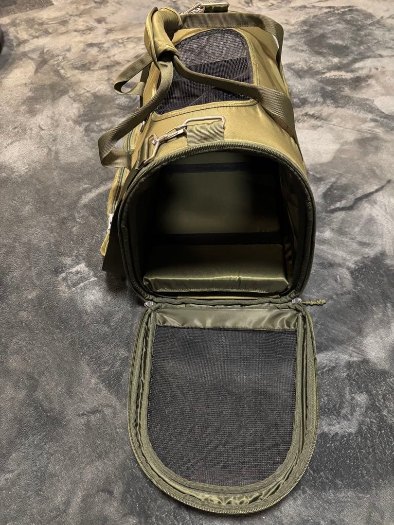 PET PARADISE キルト折畳キャリー 小型犬 約4～8kg 美品