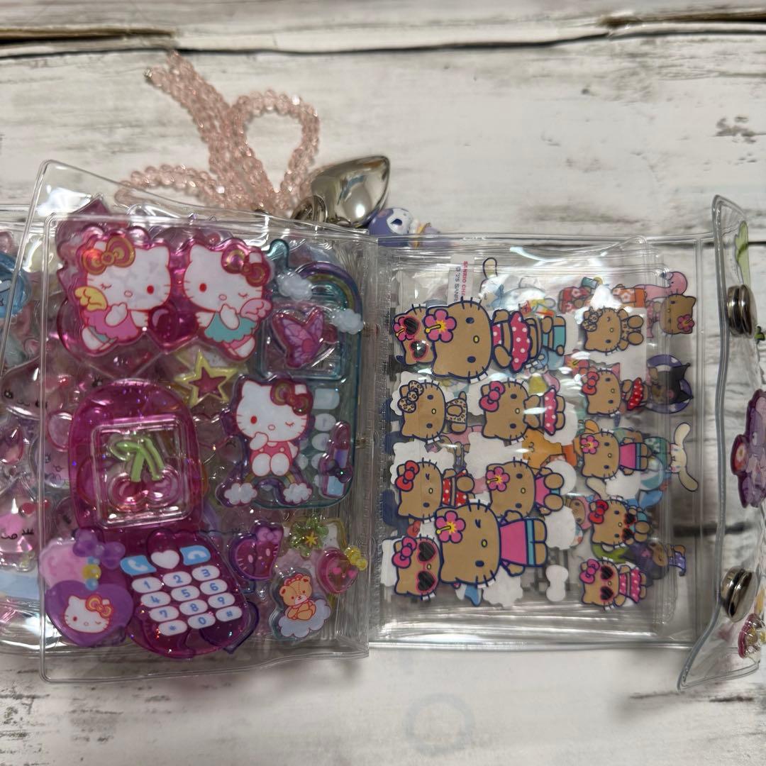 ボンボンドロップシール　シール帳　完成品　サンリオ　たまごっち　しずくちゃん