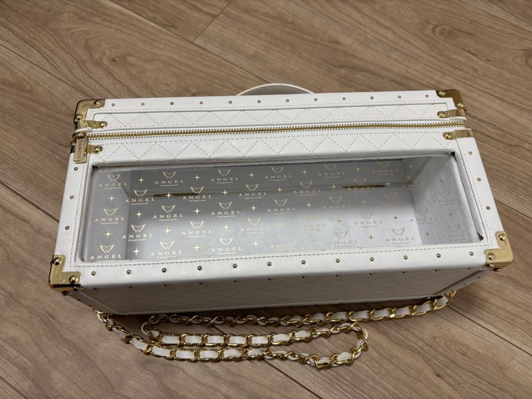 【空箱】angel ロゼ ホワイト ゴールド ホリデイ エディションレザータイプ