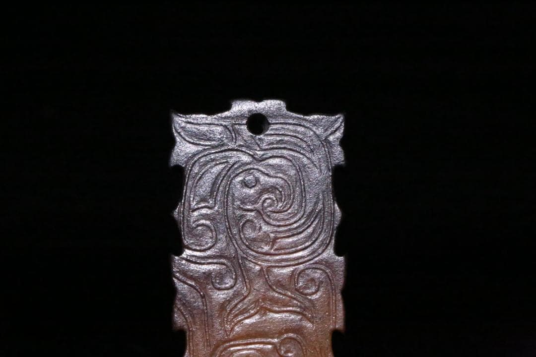 周代 鳳紋装身具 古玉和田玉 中国美術 骨董工芸収蔵品