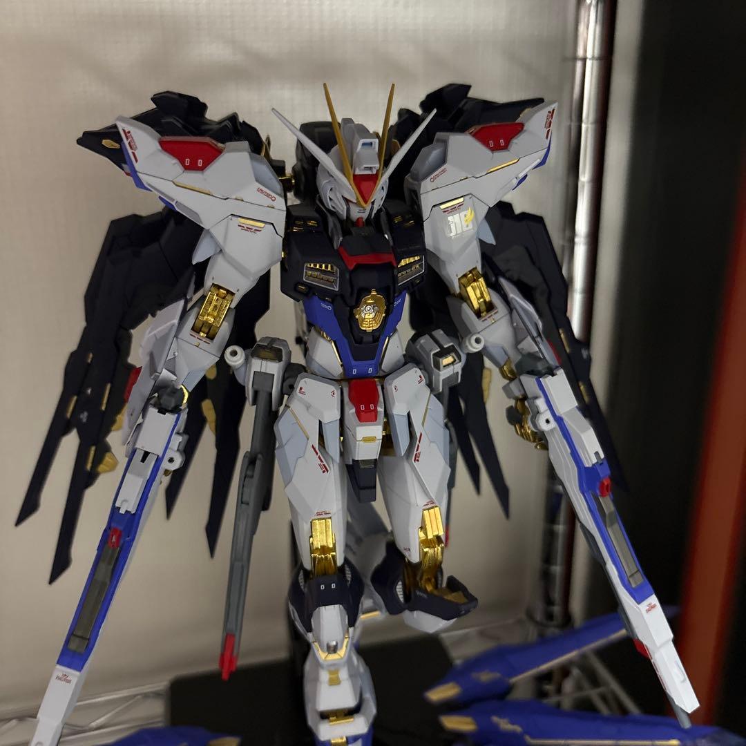 ストライクフリーダム + 光の翼セットSOUL BLUE L BUILD