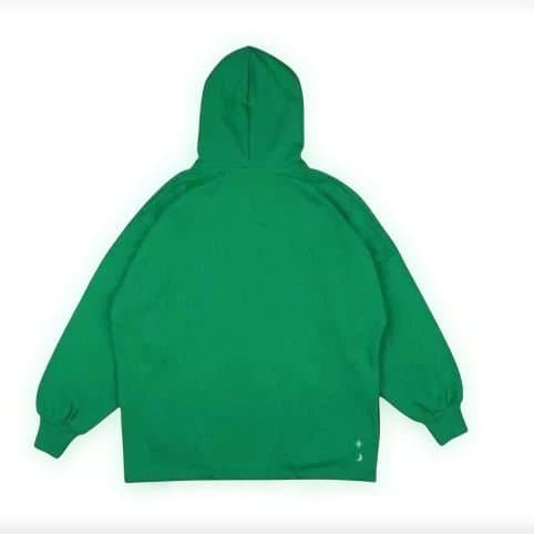 【新品未使用】ルースイソンブラ ドミンゴ パーカー L 緑 スウェット