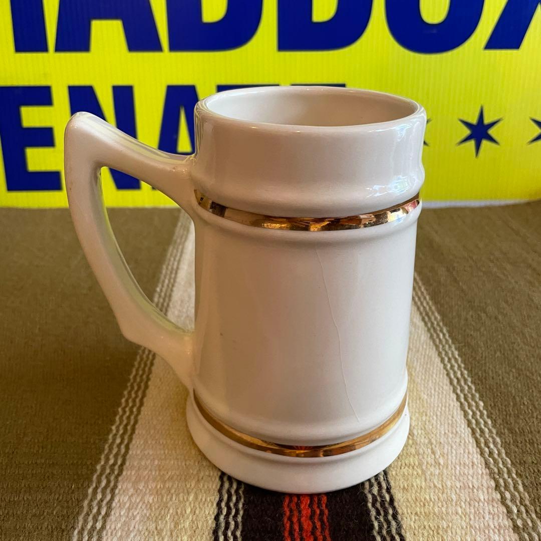 貴重BIG！70's フリーメイソン　陶器マグカップ秘密結社　USAヴィンテージ