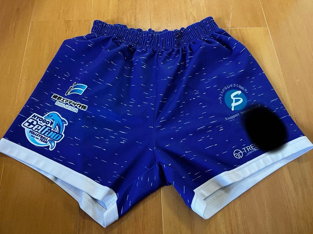 兵庫Delfino バレーボール ユニフォーム ゲームパンツ XLサイズ