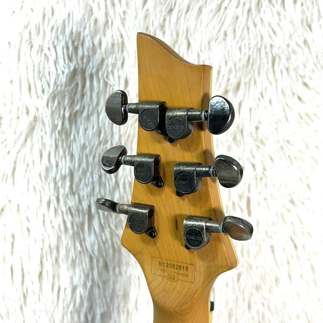 Schecter OMEN EXTREAM-6 キルト BlackCherry