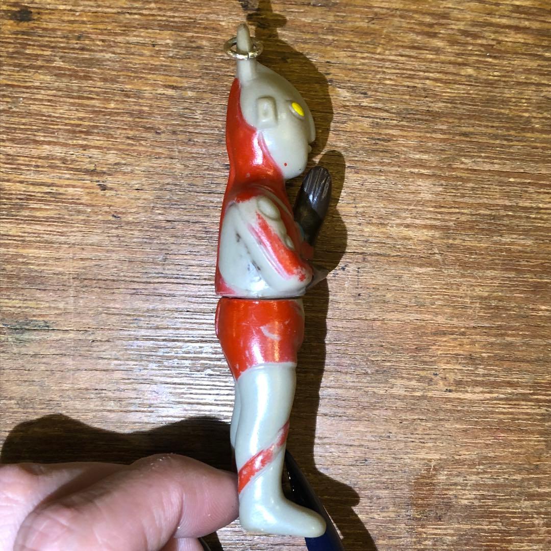 1967年製 ウルトラセブン ソフビ人形 ペンダント 円谷プロ 当時物