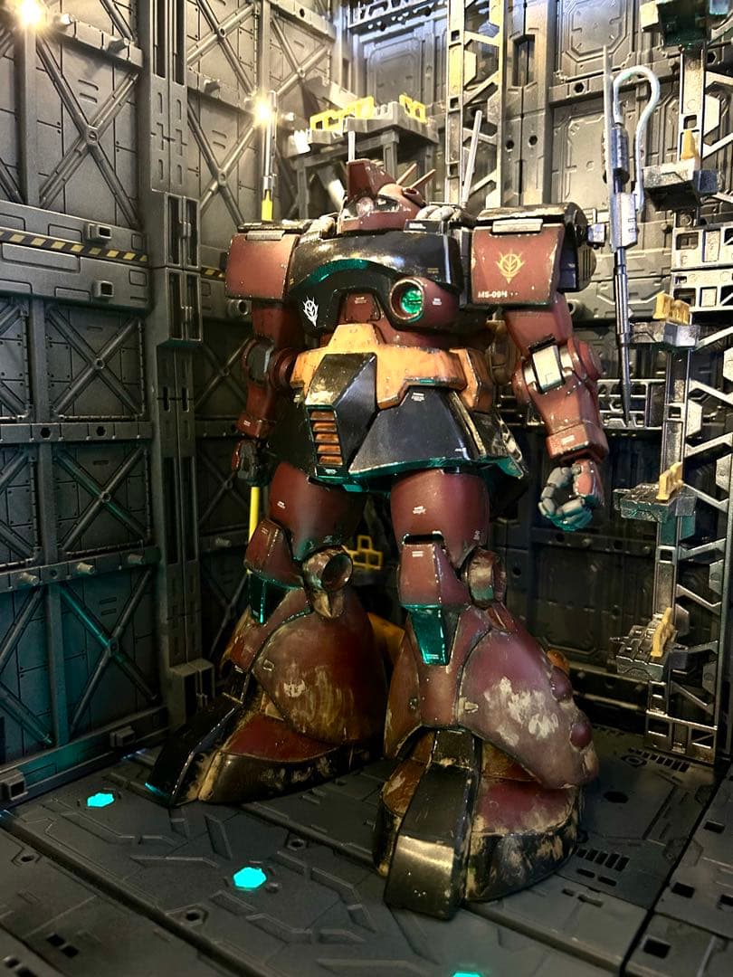 ガンプラ 【塗装済み完成品】MG 1/100 ドワッジ改 デザート・ロンメル機